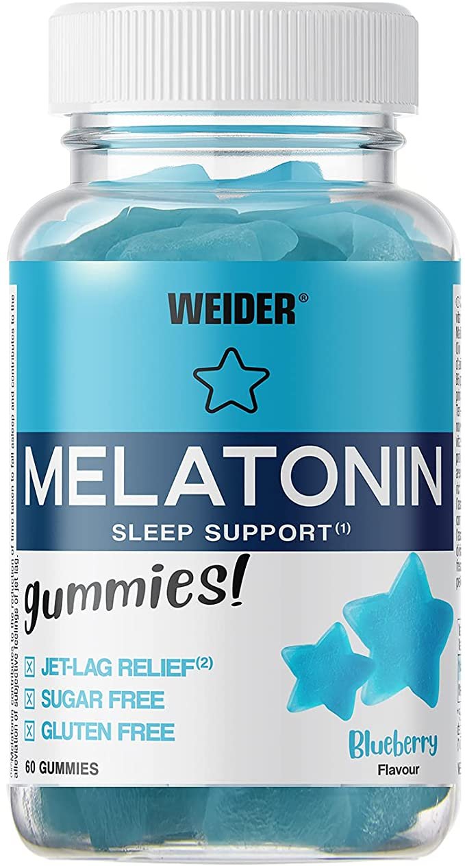 Melatonin Up 60 gominolas Blueberry Weider