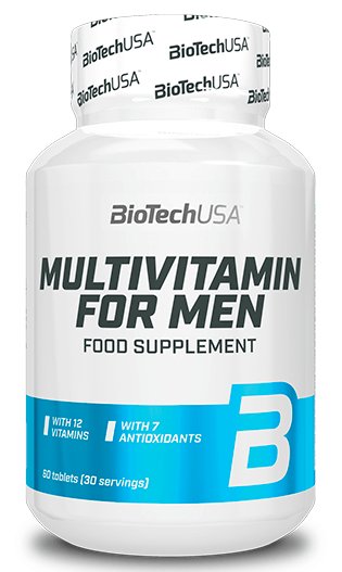 Multivitamin  For Men biotech USA 60 tablets