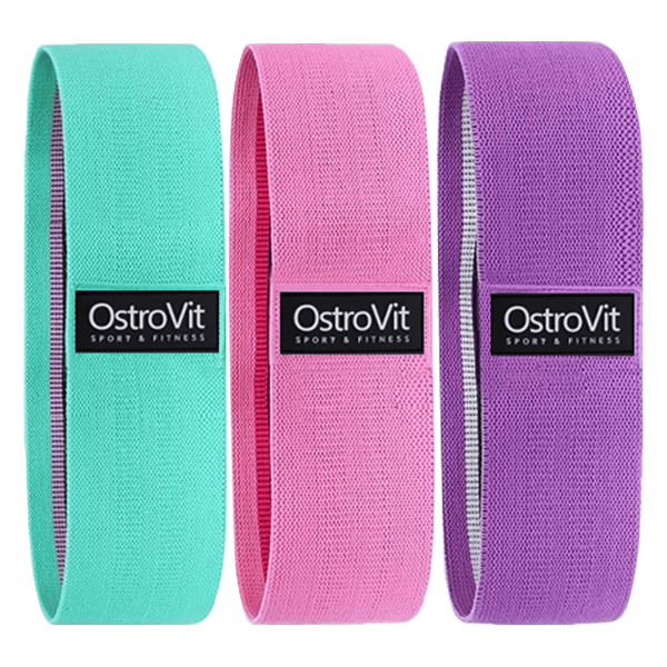 OstroVit Material Resistance Bands 3 pcs set ( Bandas para Gluteos )