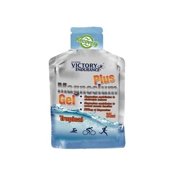 Plus Magnesium Gel 1 Serv. x 35 ml Tropical Victory Endurance