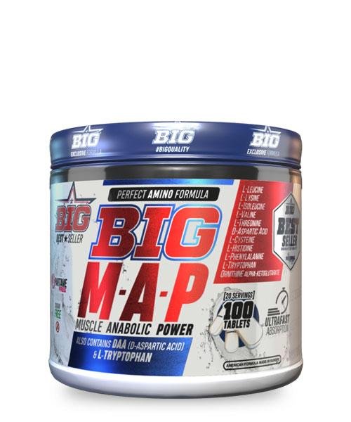 BIG MAP Muscle Anabolic Power 100 Tablets