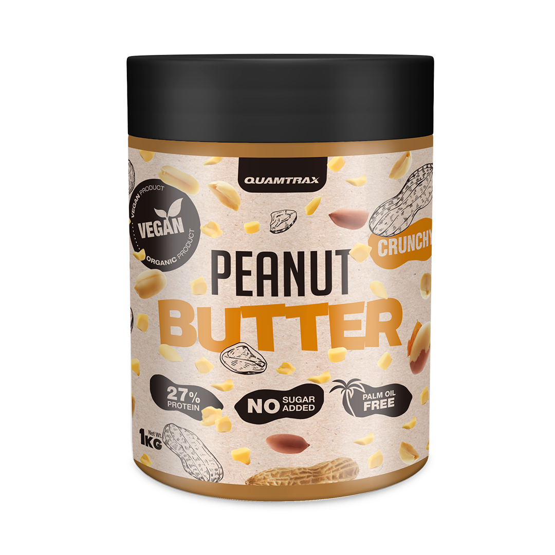 Peanut Butter Crunchy 1 Kg Quamtrax