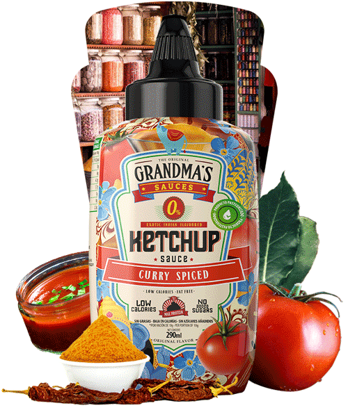 GRANDMAS KETCHUP CURRY SPICED SAUCE