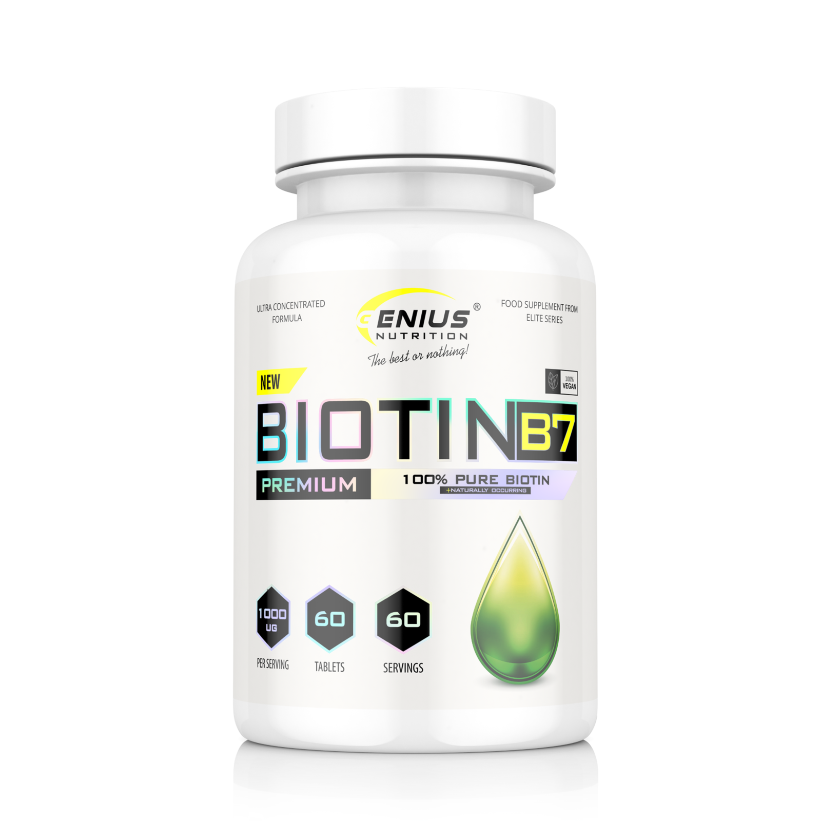 BIOTIN B7 60 Tabs / 60 Serv