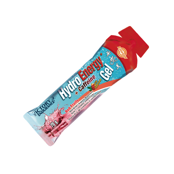 Hydro Energy Gel Red fruits + Caffeine 1 Serv. x 70 gr Victory Endurance