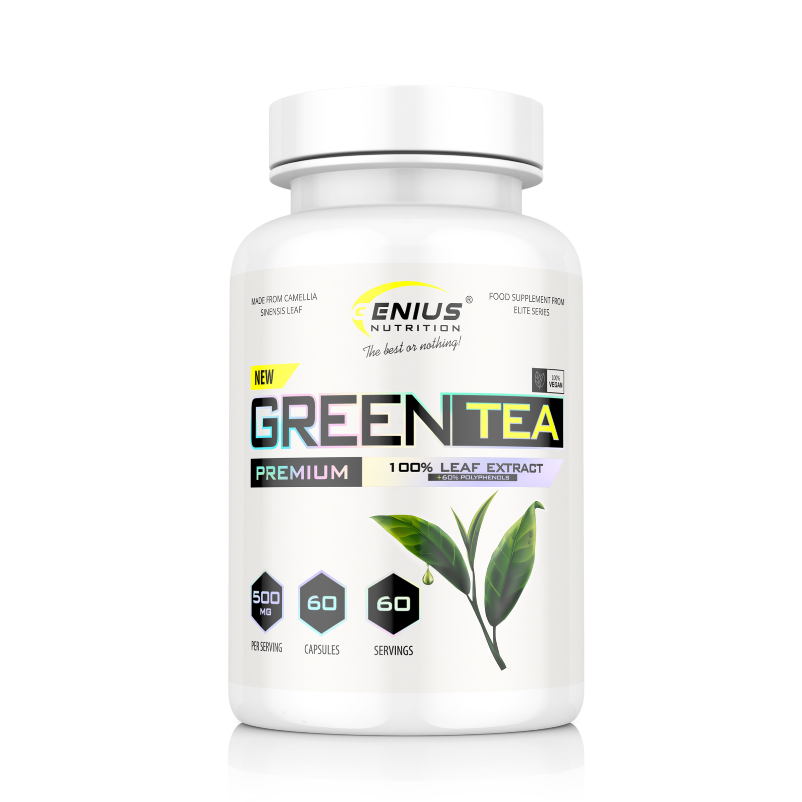 GREEN TEA 60 CAPS/60 SERV