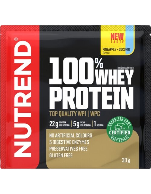 Monodosis 100% Whey Protein Premium whey protein 30 Gr