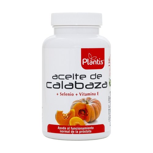 Aceite de Calabaza+Selenio+Vitamina E 180 Capsulas