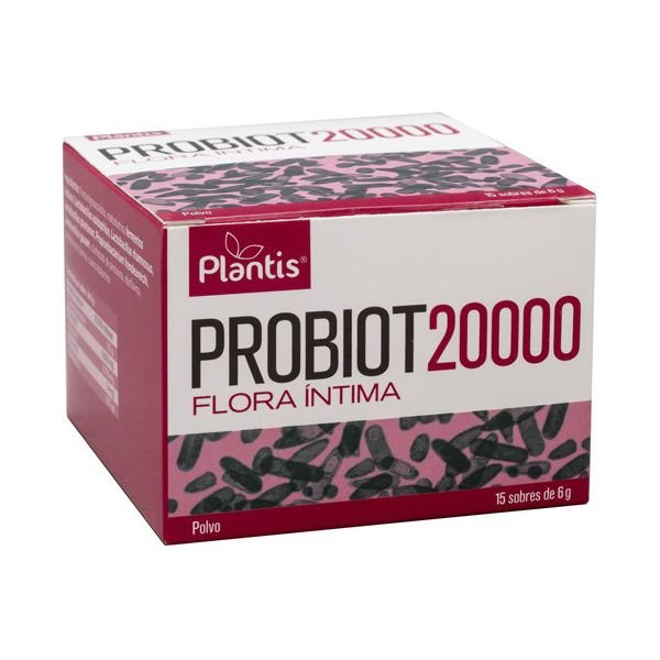 Probiot 20000 Flora Íntima · Plantis · 15 sobres