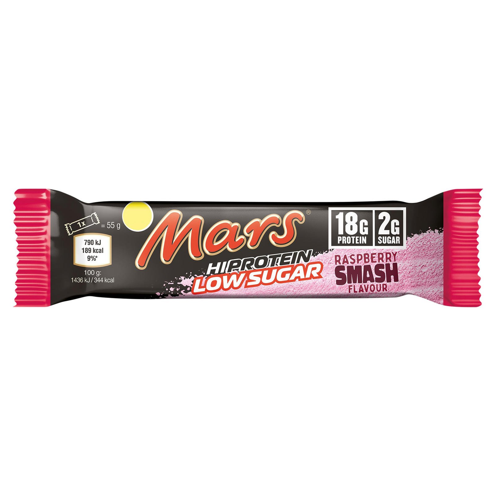 Mars Hi Protein Low Sugar Bar Raspberry Smash 1 Barrita x 55 gr