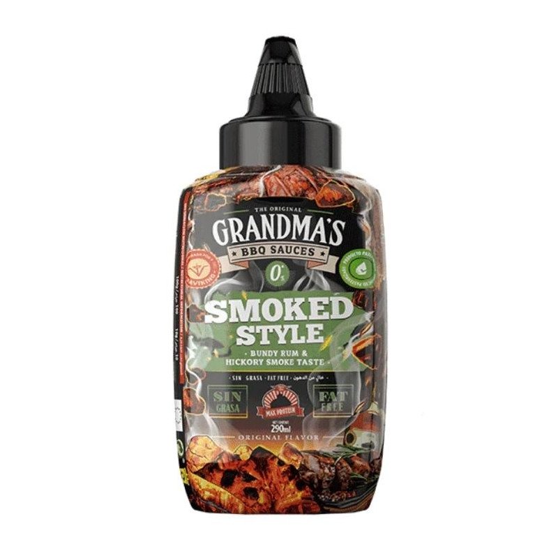 SALSA GRANDMAS SMOKED STYLE - MAX PROTEIN 290 ml