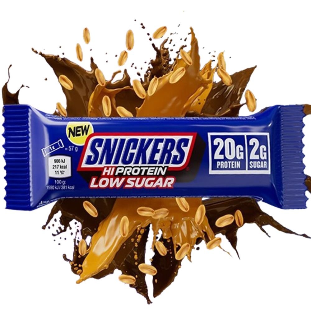 Snickers Milk Chocolate Hi Protein Low Sugar Bar 1 Barrita x 55 gr