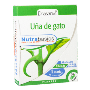 Uña de Gato 30 Cápsulas Nutrabasics Drasanvi