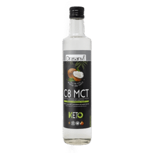 Aceite MCT Coco Puro 100% C8 500 ml Keto Drasanvi