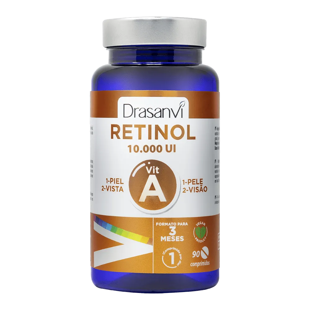 Vitamina A Retinol 90 comprimidos Drasanvi