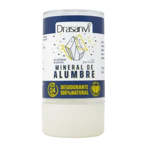 DESODORANTE ALUMBRE MINERAL CRISTAL 120GR DRASANVI