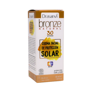 Crema Protección Solar Facial Cosmos Organic Bio SPF-30 50 ml Bronze Drasanvi