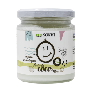 Aceite de Coco Virgen Extra Bio 200 ml Ecosana