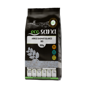Arroz Basmati Blanco Bio 500 g Ecosana
