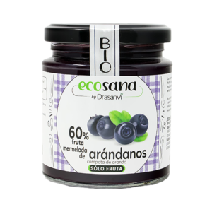 Mermelada extra arándano s/azúcar Bio 250 gr
