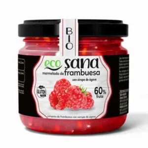 Mermelada extra frambuesa s/azúcar Bio 250 gr
