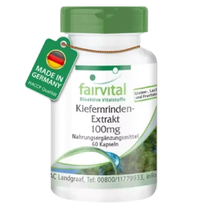 Extracto de corteza de pino 100 mg – 60 cápsulas