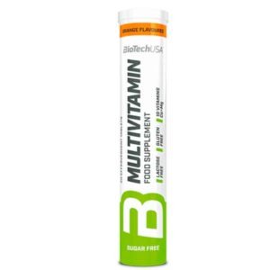 Pastilla efervescente de multivitaminas – 20 pastillas / Orange