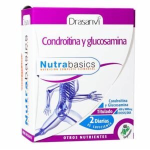 Condroitina y Glucosamina 48 Cápsulas Nutrabasicos de Drasanvi