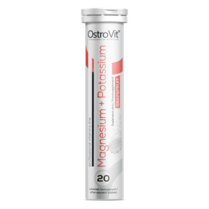 OstroVit Magnesium + Potassium 20 effervescent tablets grapefruit