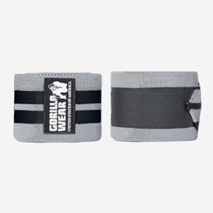 Knee Wraps – Gray/Black – 200CM ( Rodillera )
