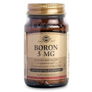 Solgar Boron – Boro 3 mg – 100 cápsulas vegetales