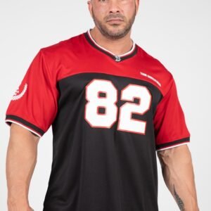 Camiseta Trenton Football Jersey – Black/Red