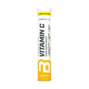 Vitamin C Effervescent Tablets Limon – 20 Comp Biotech usa