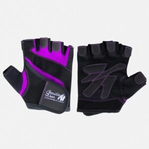 Guantes Mujer / Women’s Fitness Gloves – Black / Purple