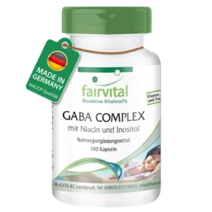 GABA COMPLEX con Niacina e Inositol - 100 Cápsulas